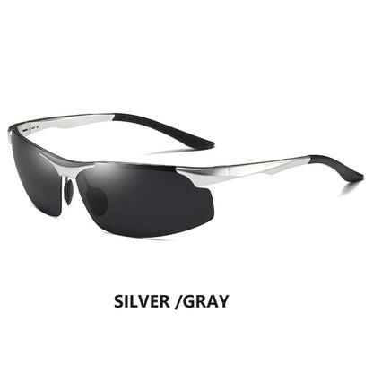 Aluminum HD Polarized Photochromic Sunglasses Men Driving Sun Glasses Male Outdoor Sport Eyewear Anti-UV oculos de sol masculino