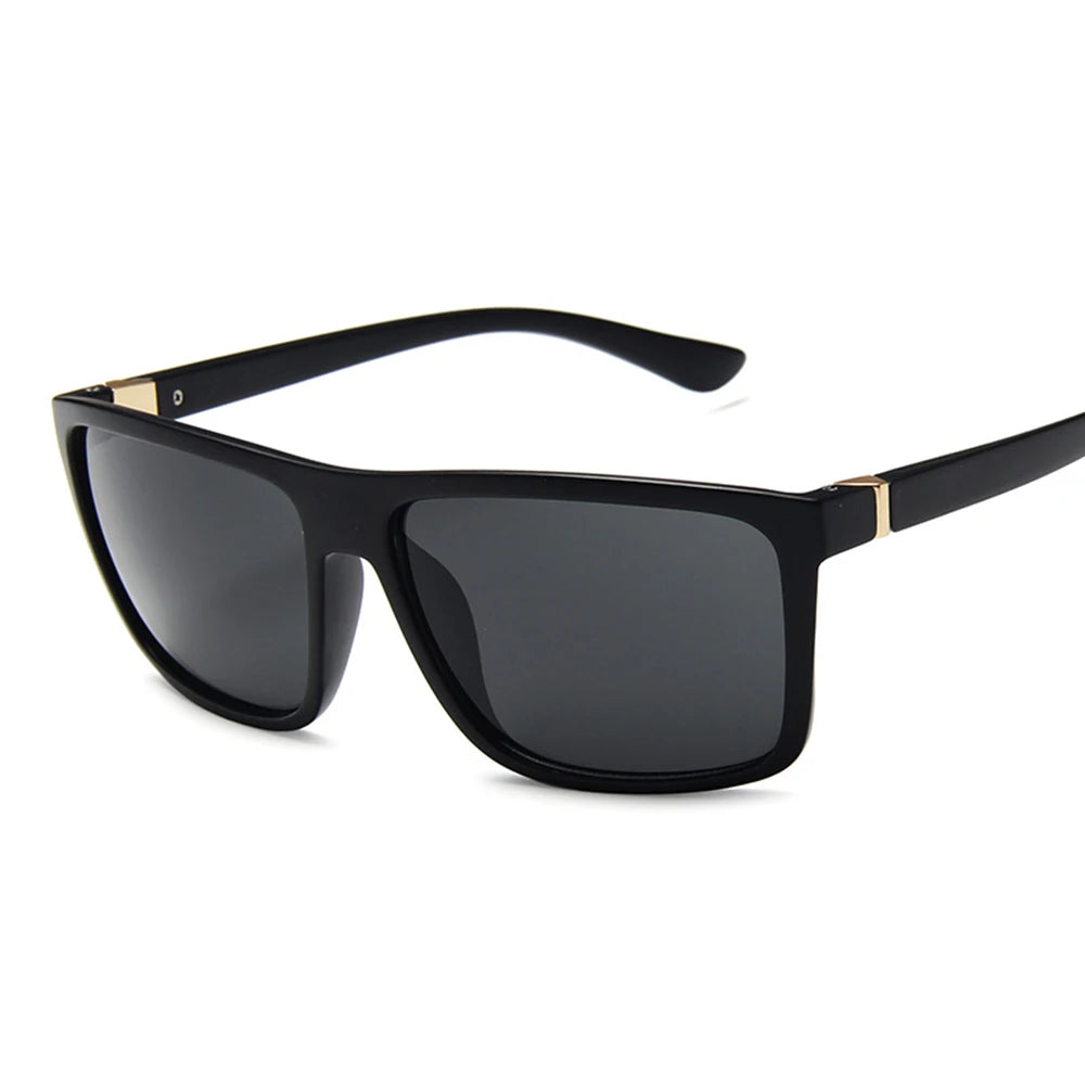 Vintage Fashion Square Polarized UV400 Sunglasses