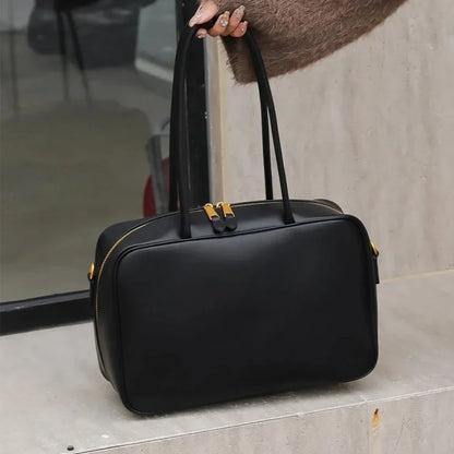Genuine Leather Luxury Fashion Women Shoulder Bags