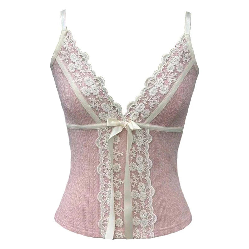 Cool Punk Harajuku Lace Cami