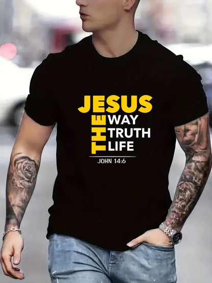 Jesus Is The Way, Truth, and Life - Christian T Shirt