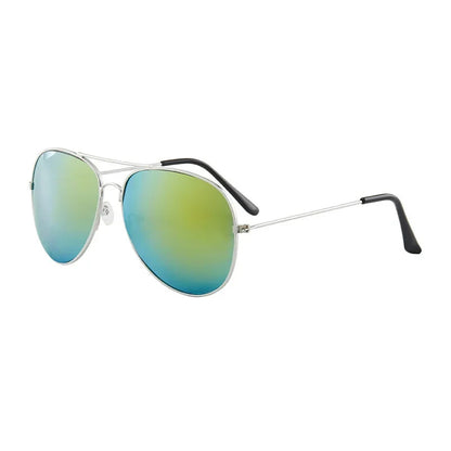Men Women Trendy Pilot Sunglasses Vintage UV400 Protection Shades Eyewear Travel Eyewear Riding Hiking Sun Glasses Gafas De Sol