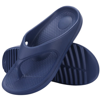 Shevalues Women's Orthopedic Sandals Fashion Beach Flip Flop Summer Outdoor Soft Sandals With Arch Support Home Bathroom Slides