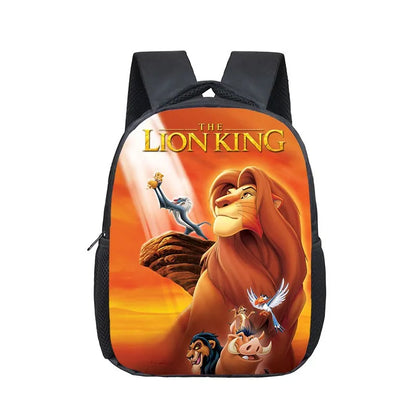 12 inch Disney The Lion King Simba Kindergarten Backpack Children School Bag Toddler Bag for Fashion Kids School Bookbags Gift