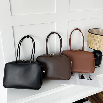 Genuine Leather Luxury Fashion Women Shoulder Bags