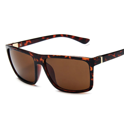 Vintage Fashion Square Polarized UV400 Sunglasses