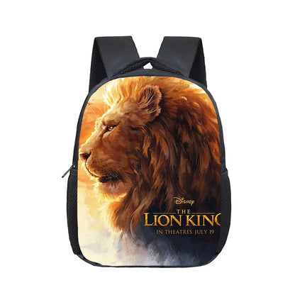 12 inch Disney The Lion King Simba Kindergarten Backpack Children School Bag Toddler Bag for Fashion Kids School Bookbags Gift