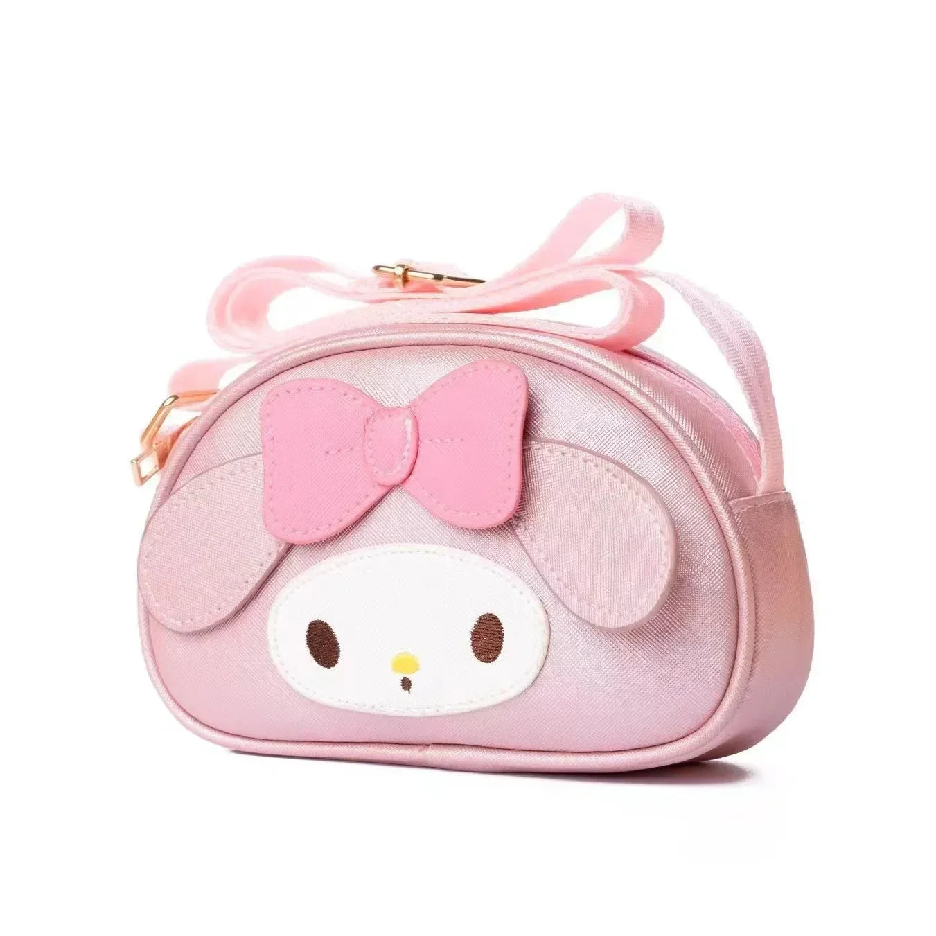 MINISO Kawali Hellokitty Melody Onpompurin Kitty Kuromi Cinnamorol Anime Fashion Backpack Beauty Travel School Bag Girls Toys