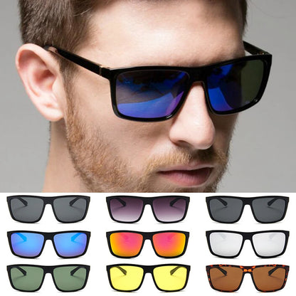 Vintage Fashion Square Polarized UV400 Sunglasses