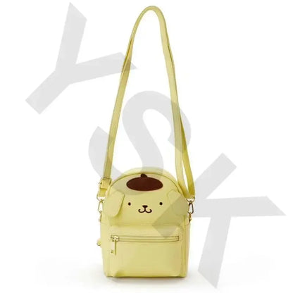 MINISO Kawali Hellokitty Melody Onpompurin Kitty Kuromi Cinnamorol Anime Fashion Backpack Beauty Travel School Bag Girls Toys