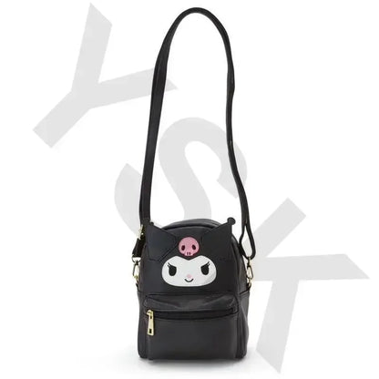 MINISO Kawali Hellokitty Melody Onpompurin Kitty Kuromi Cinnamorol Anime Fashion Backpack Beauty Travel School Bag Girls Toys