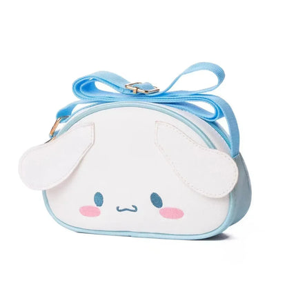 MINISO Kawali Hellokitty Melody Onpompurin Kitty Kuromi Cinnamorol Anime Fashion Backpack Beauty Travel School Bag Girls Toys